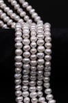 İnci Doğal Taş Dizi 6 x 8 mm Küre Kesim
