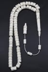 İşlemeli Kemik Tesbih 7 x 10 mm Silindir Kesim