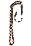İşlemeli Kuka Tesbih 7 x 12 mm Arpa Kesim