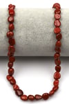 Jasper Doğal Taş Dizi 6 x 8 mm Mercimek Kesim