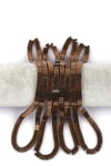 Kahverengi Hematit Doğal Taş Dizi 7 x 1 mm W Kesim
