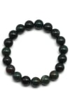 Kan Taşı Doğal Taş Bileklik 10 mm Küre Kesim - BLK-2198