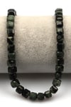Kanbaba Jasper Doğal Taş Dizi 6 mm Küp Kesim - DZ-1154