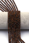 Kaplan Gözü Doğal Taş Dizi 2 x 4 mm Rondel Kesim - DZ-1511