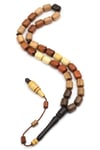 Karma Ağaç Tesbih 8 x 11 mm Kapsül Kesim - T-1822