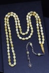 Kehribar 99'lu Tesbih 6 x 8 mm Arpa Kesim