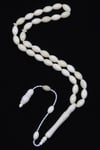 Kemik Tesbih 6 x 10 mm Arpa Kesim - T-1524