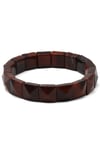 Kırmızı Kaplan Gözü Doğal Taş Bileklik 12 x 12 mm Özel Kesim - BLK-2396