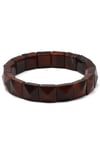 Kırmızı Kaplan Gözü Doğal Taş Bileklik 12 x 12 mm Özel Kesim - BLK-2396