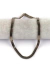 Koyu Gold Hematit Doğal Taş Dizi 7 x 1 mm W Kesim