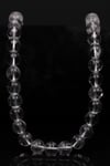 Kristal Kuvars Doğal Taş Dizi 8 mm Küre Kesim - DZ-0929
