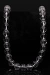 Kristal Kuvars Doğal Taş Dizi 8 mm Küre Kesim - DZ-0929