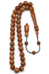 Kuka Ağacı Tesbih 8 mm Küre Kesim - 15 Gr.
