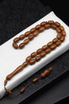 Kuka Ağacı Tesbih 8 x 11 mm Kapsül Kesim