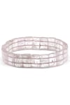Kunzit Doğal Taş Bileklik 8 x 13 mm Özel Kesim