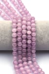 Kunzit Doğal Taş Dizi 8 mm Küre Kesim - DZ-1454