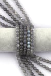 Labradorit ( A Kalite ) Doğal Taş Dizi 8 mm Küre Kesim