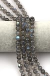 Labradorit ( A Kalite ) Doğal Taş Dizi 8 mm Küre Kesim