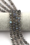 Labradorit ( A Kalite ) Doğal Taş Dizi 8 mm Küre Kesim