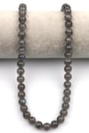 Labradorit (A Kalite) Doğaltaş Dizi 8 mm Küre Kesim