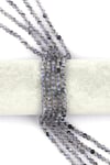 Labradorit ( AA Kalite ) Doğal Taş Dizi 4 mm Küre Kesim
