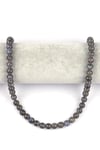 Labradorit ( AA Kalite ) Doğal Taş Dizi 8 mm Küre Kesim