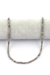 Labradorit ( AB Kalite ) Doğal Taş Dizi 4 mm Küre Kesim