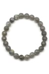 Labradorit Doğal Taş Bileklik 8 mm Fasetli Küre Kesim - BLK-2145