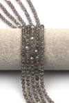 Labradorit Doğal Taş Dizi 5 mm Küre Kesim - DZ-1015
