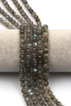 Labradorit Doğal Taş Dizi 6 mm Küre Kesim - DZ-1001