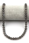 Labradorit Doğal Taş Dizi 8 mm Küre Kesim