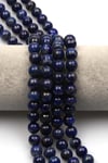 Lapis Lazuli (A Kalite) Doğal Taş Dizi 10 mm Küre Kesim