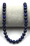 Lapis Lazuli (A Kalite) Doğal Taş Dizi 8 mm Küre Kesim - DZ-0821