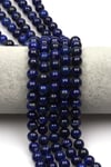 Lapis Lazuli (A Kalite) Doğal Taş Dizi 8 mm Küre Kesim - DZ-0821