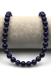 Lapis Lazuli (AA Kalite) Doğal Taş Dizi 8 mm Küre Kesim - DZ-1084