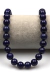 Lapis Lazuli (AA Kalite) Doğal Taş Dizi 10 mm Küre Kesim - DZ-1112