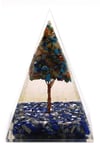 Lapis Lazuli - Çakra Taşından Orgonit Piramit
