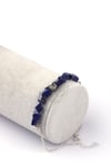 Lapis Lazuli Doğal Taş 925 Ayar Gümüş Bileklik