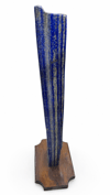 Lapis Lazuli Doğal Taş Ahşap Standlı Jeot - JE-0010