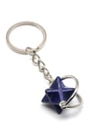 Lapis Lazuli Doğal Taş Anahtarlık - ANH-0145