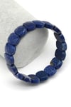 Lapis Lazuli Doğal Taş Bileklik 11 x 15 mm Özel Kesim