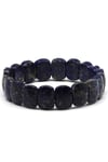 Lapis Lazuli Doğal Taş Bileklik 11 x 15 mm Özel Kesim