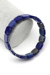 Lapis Lazuli Doğal Taş Bileklik 12 x 12 mm Özel Kesim - BLK-2399