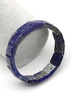Lapis Lazuli Doğal Taş Bileklik 13 x 13 mm Özel Kesim