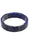Lapis Lazuli Doğal Taş Bileklik 13 x 13 mm Özel Kesim