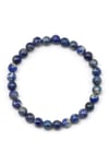 Lapis Lazuli Doğal Taş Bileklik 6 mm Küre Kesim