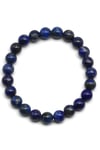 Lapis Lazuli Doğal Taş Bileklik 8 mm Küre Kesim - BLK-2205