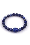 Lapis Lazuli Doğal Taş Bileklik 8mm Küre Kesim