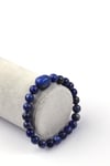 Lapis Lazuli Doğal Taş Bileklik 8mm Küre Kesim