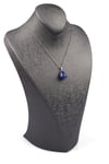 Lapis Lazuli Doğal Taş Damla Model Kolye